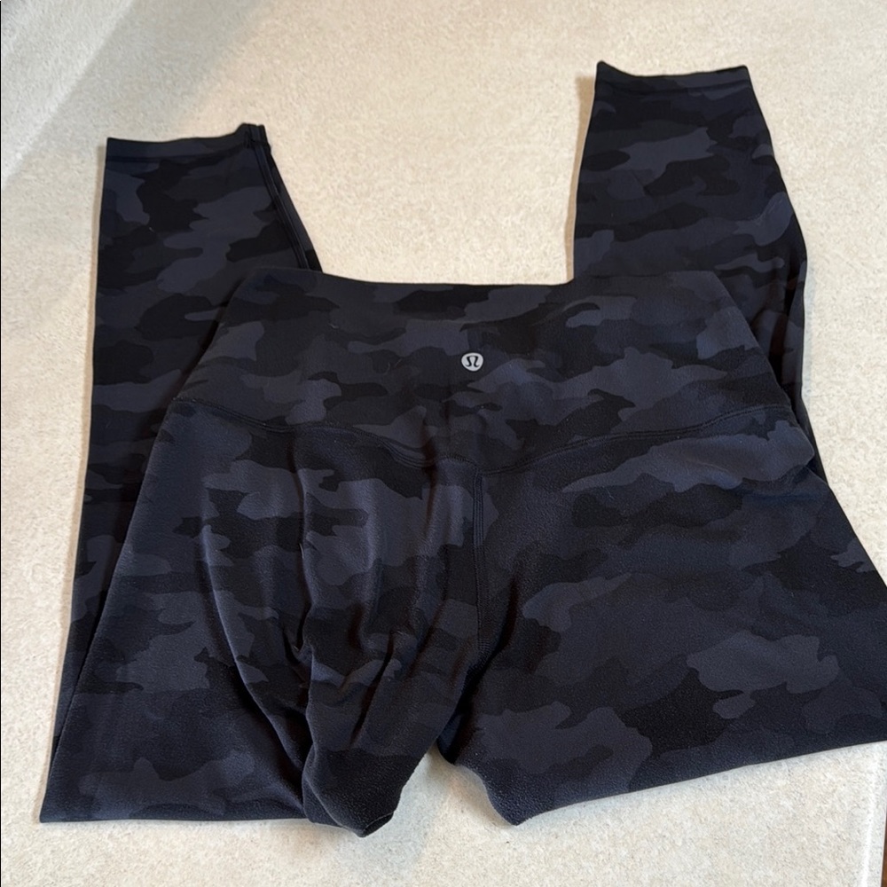 lululemon athletica Black Leggings Sleek High-Waist